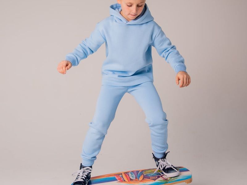 Man in a plank position showing concentration and stability.